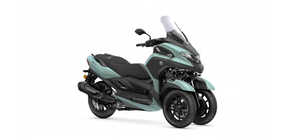 Yamaha Tricity 300 at Motoden Yamaha dealer in Central London